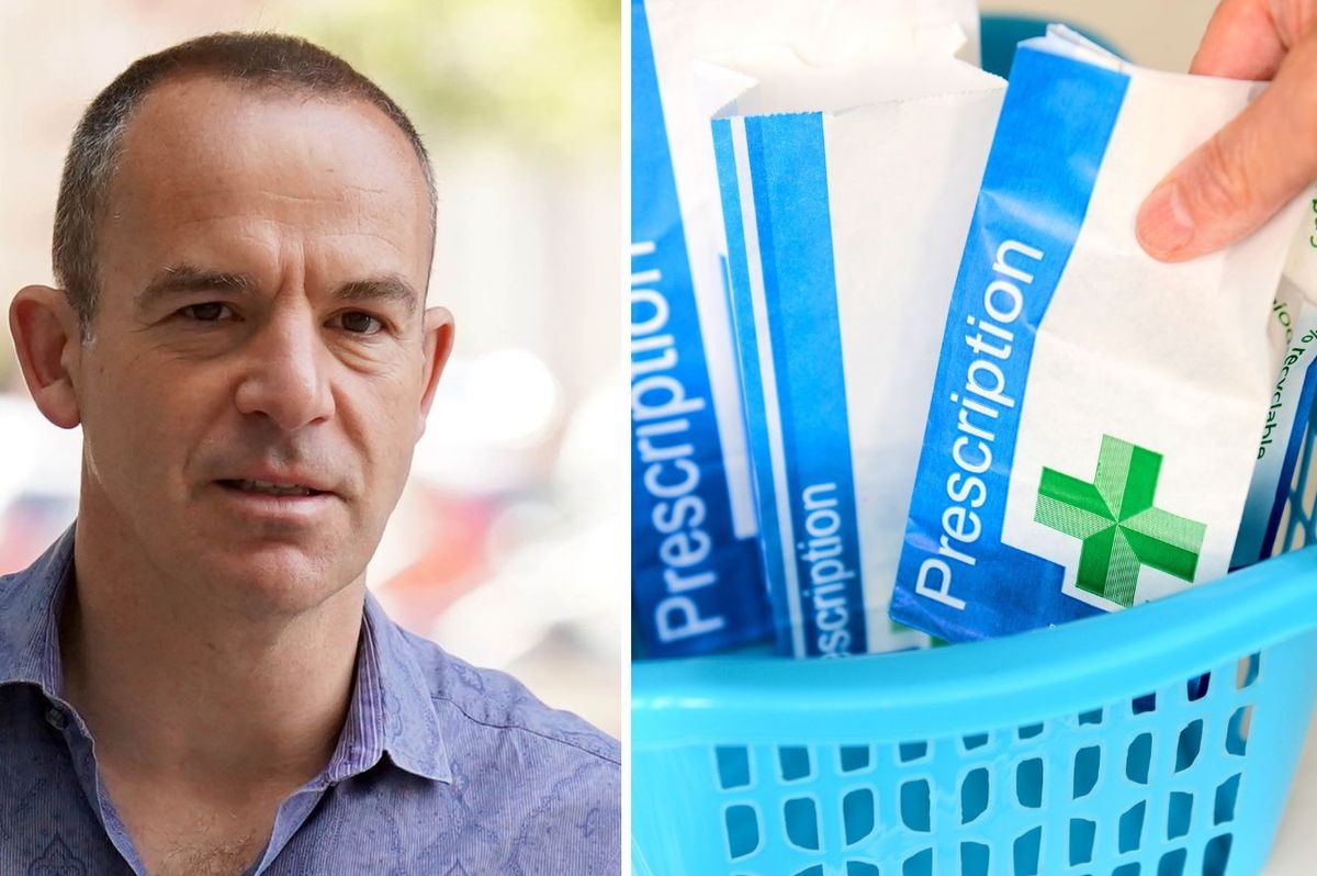 Martin Lewis and NHS prescriptions in basket