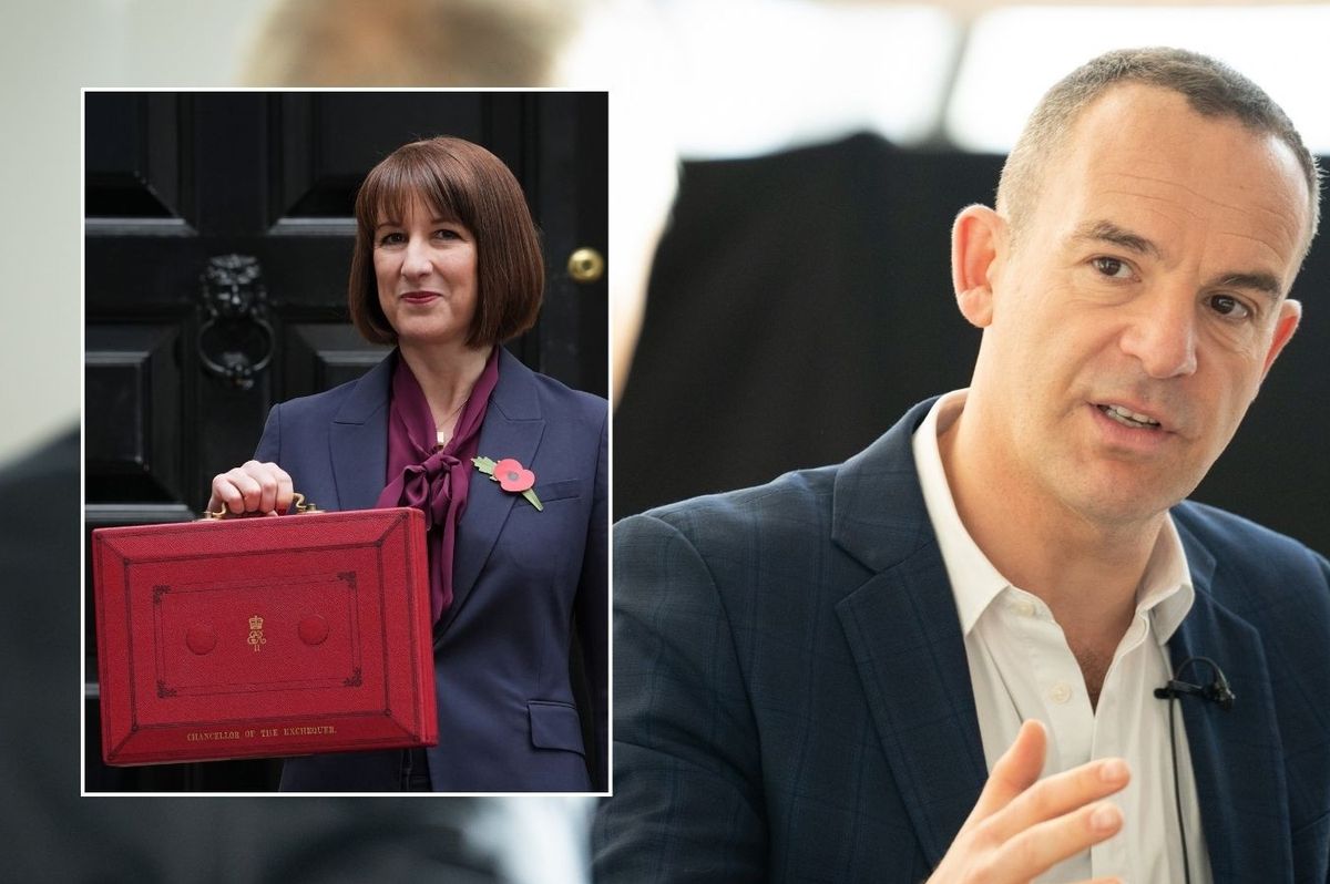 Martin Lewis and Rachel Reeves