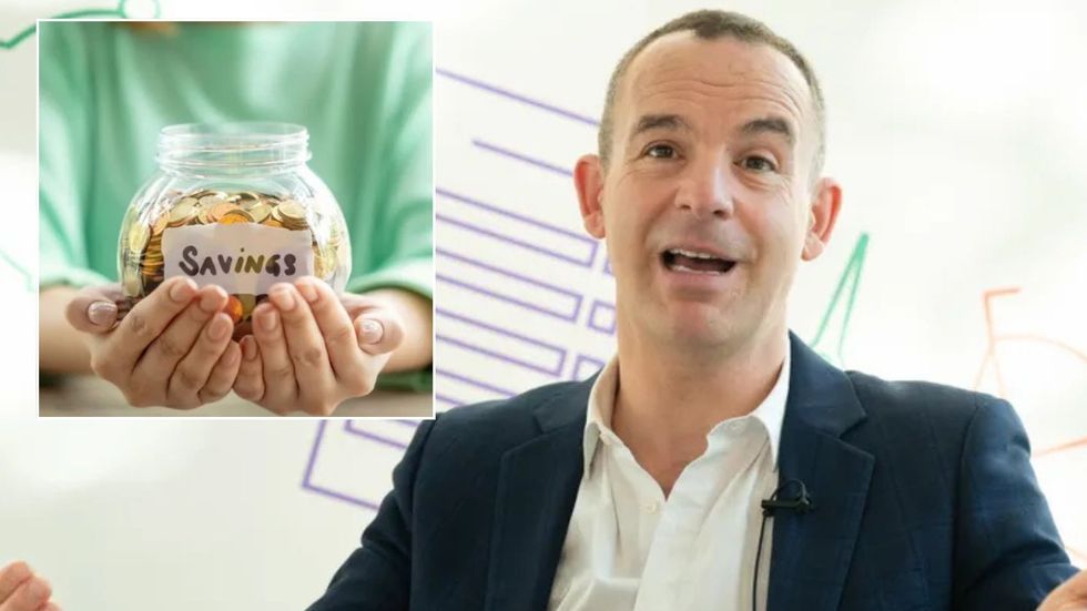 Martin Lewis and savings pot