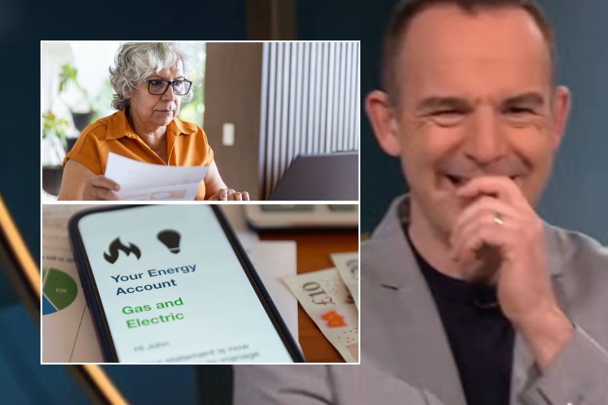 Martin Lewis, energy bull and woman on laptop