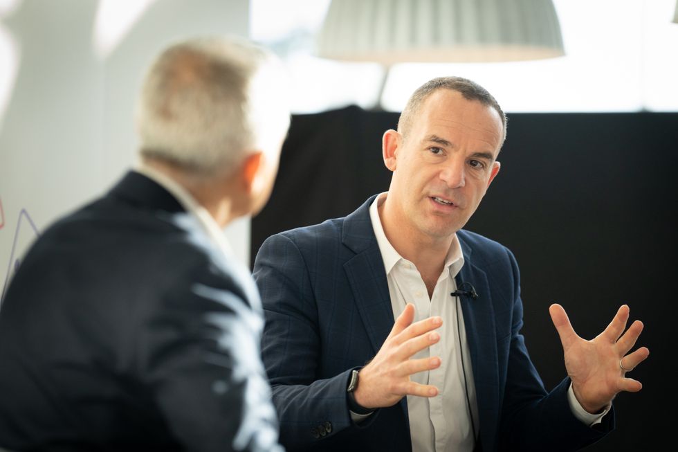 Martin Lewis talking finance