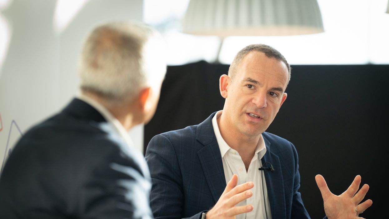 Martin Lewis talking