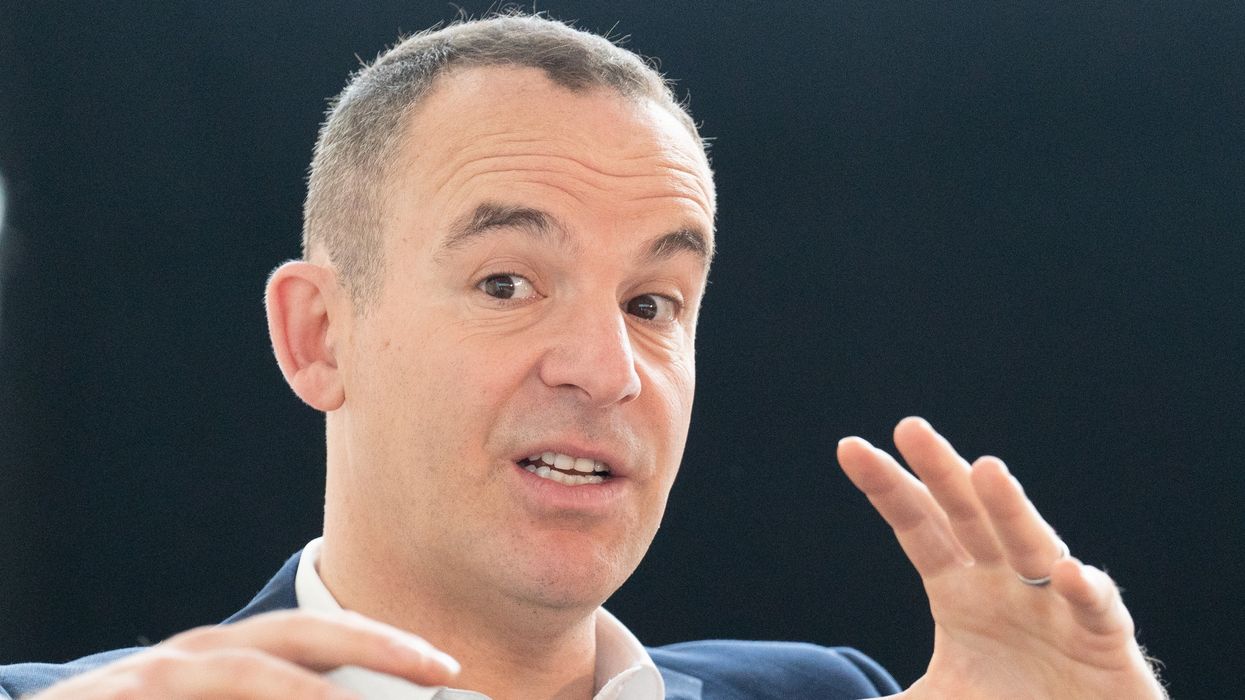 Martin Lewis talks about money in pictures