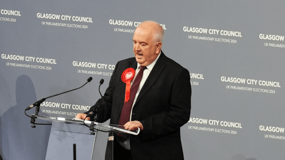 Martin Rhodes, the Labour MP for Glasgow North