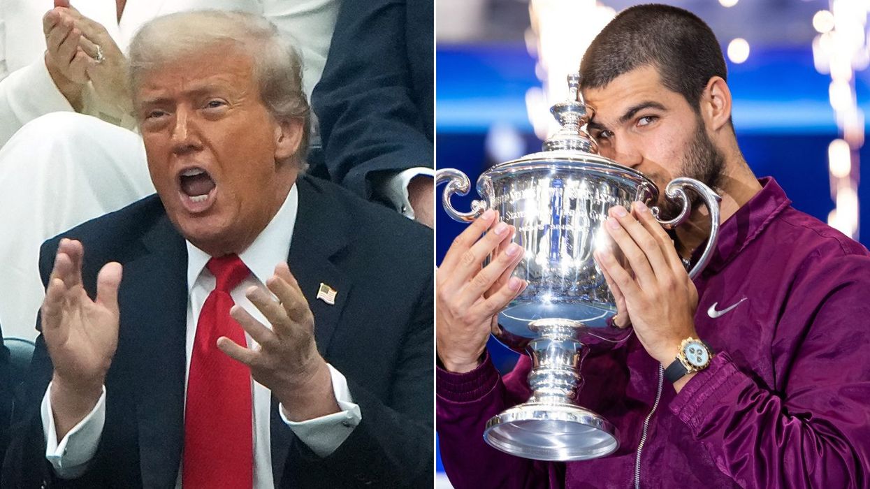 Martina Navratilova has claimed that Donald Trump didn't clap following Carlos Alcaraz's US Open triumph over Jannik Sinner on Sunday night, while also accusing the US President of being 'so jealous'