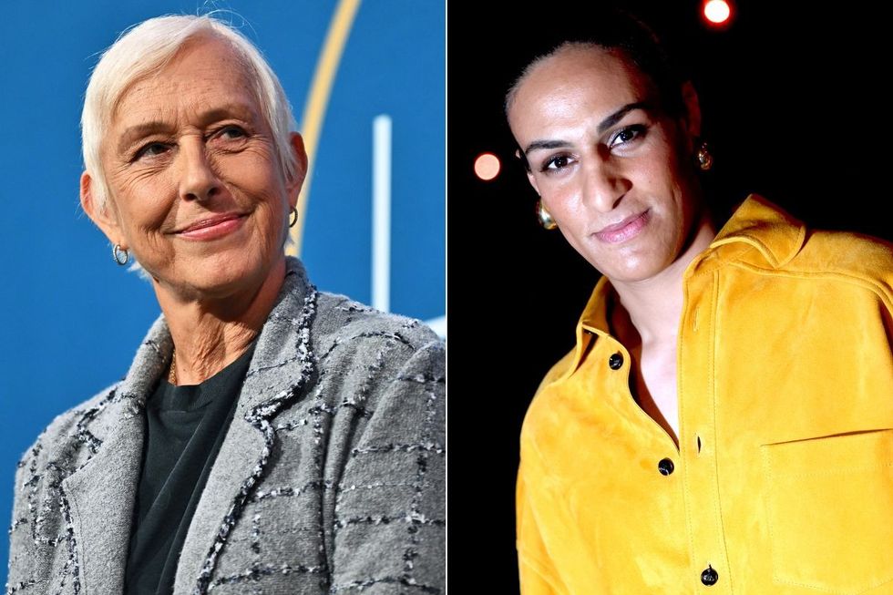 Martina Navratilova Imane Khelif