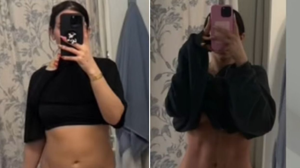 Mary before and after