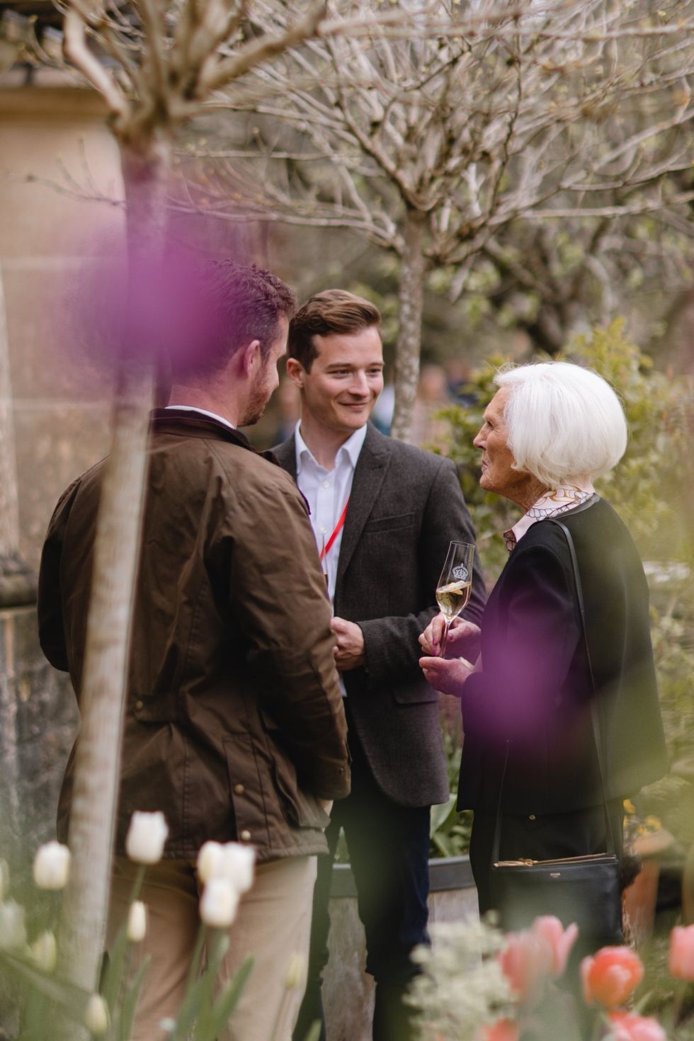 Mary Berry e Cameron Walker