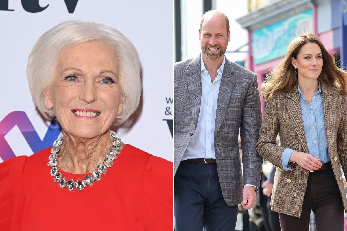 Mary Berry, Prince William, Kate Middleton