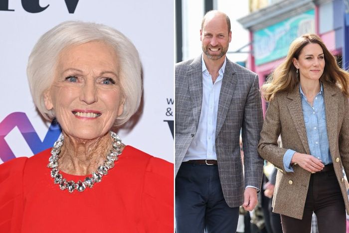 Mary Berry, Prince William, Kate Middleton