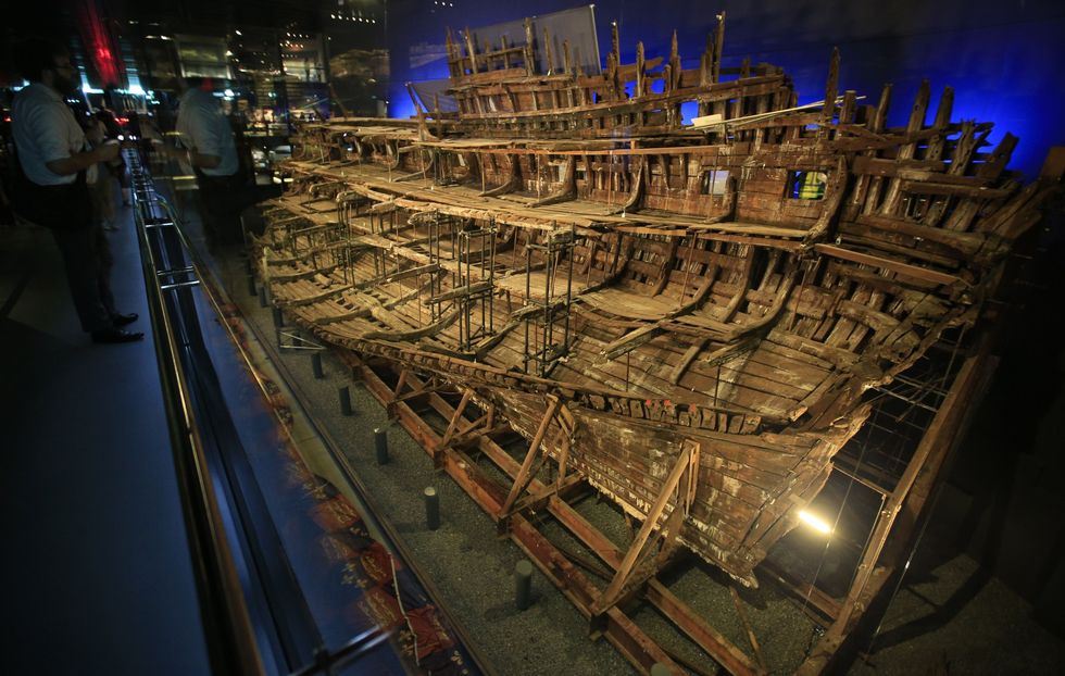Mary Rose wreck in Portsmouth