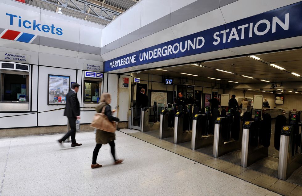 Marylebone Underground Station