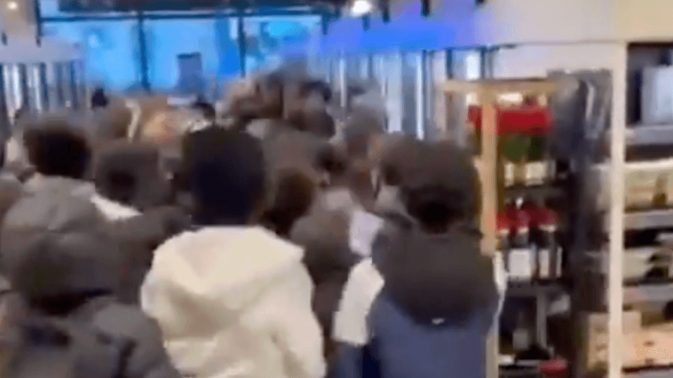 Masked youths rampage through Clapham