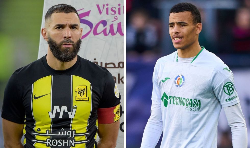 Mason Greenwood and Karim Benzema could be on the move