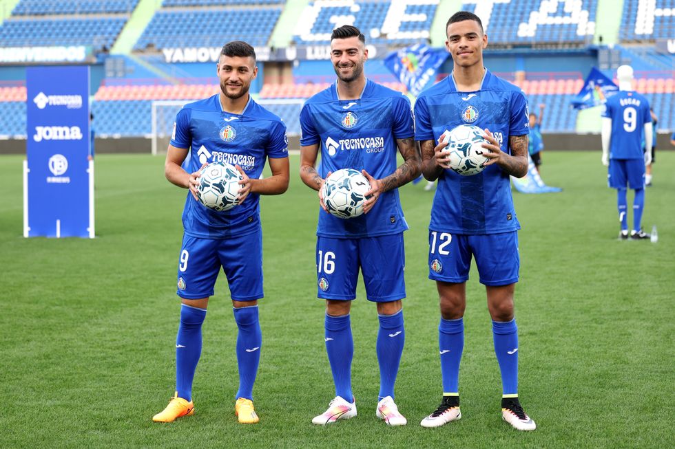 Mason Greenwood Getafe Man Utd