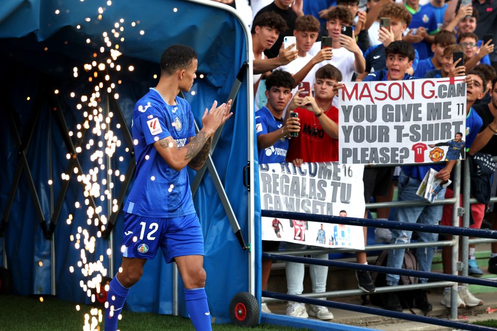 Mason Greenwood Getafe Man Utd