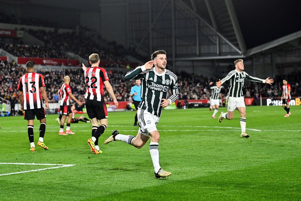 Mason Mount thought he had scored the winner for Manchester United
