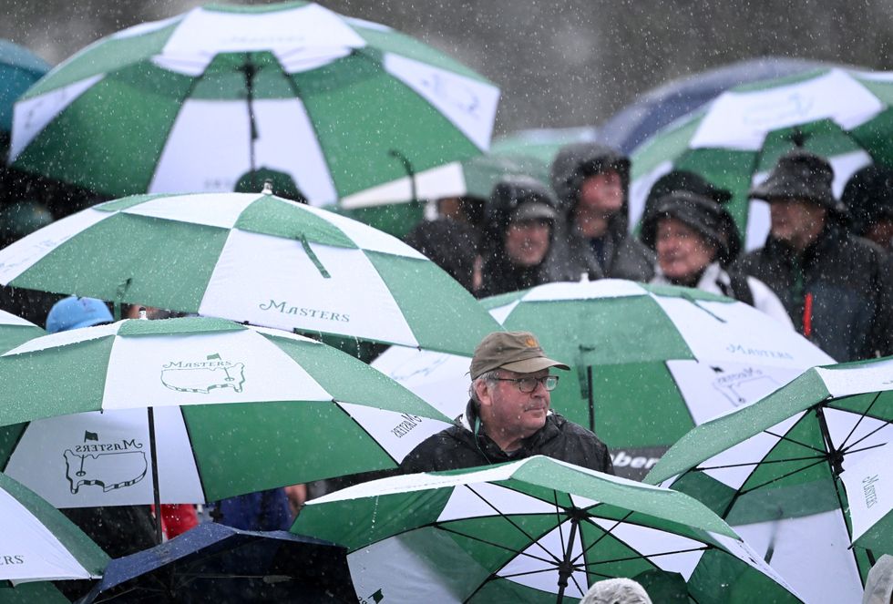 Masters rain