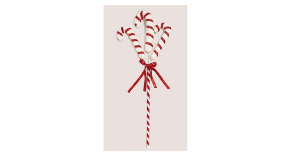 Matalan Candy Cane Pick Christmas Decoration