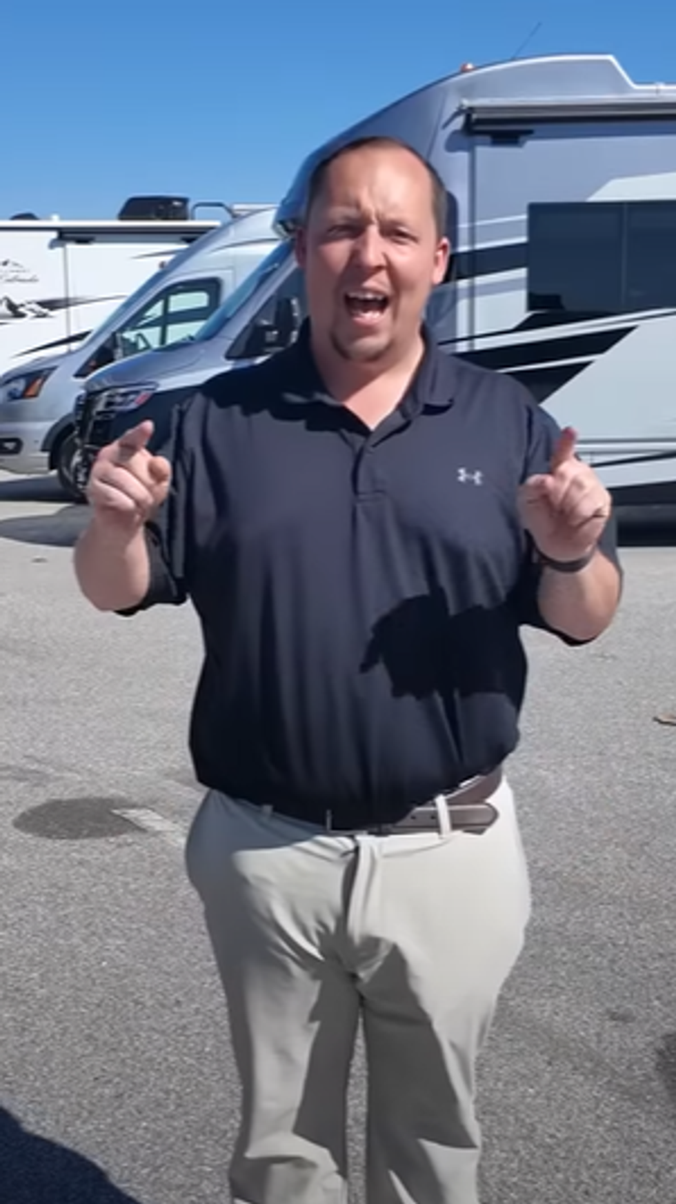Matt explaining his weight loss journey