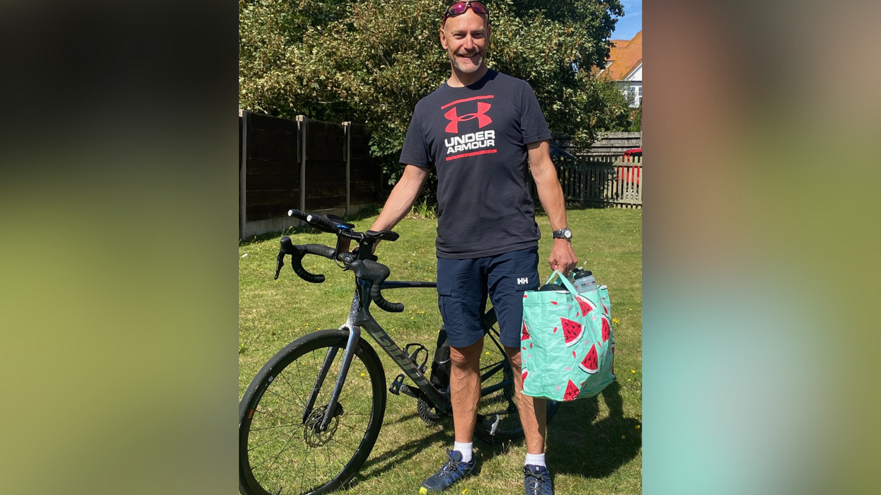Inspirational Briton to cross US with just 'bag for life' in fundraising effort