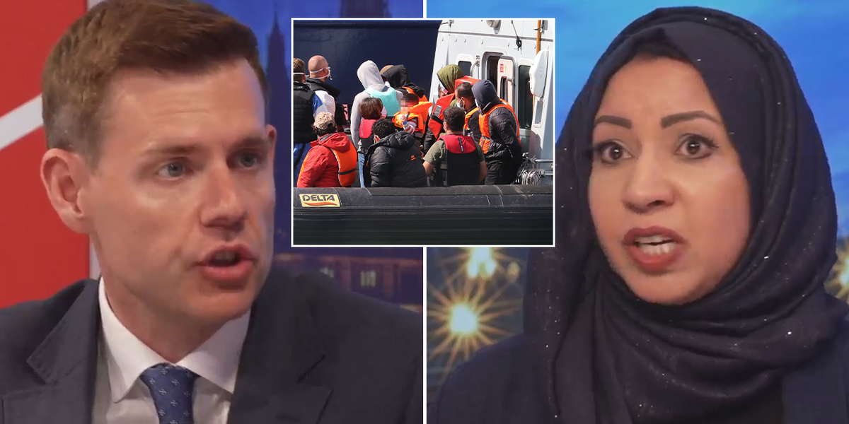 NextImg:Migrant row erupts as guest tells Matt Goodwin he ‘can’t say’ small boat crossers are criminals