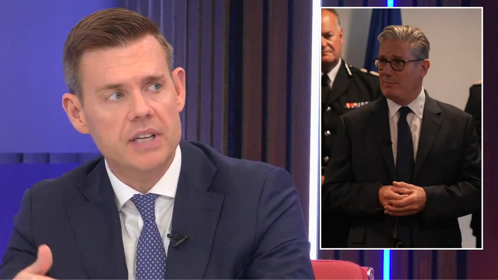 Matt Goodwin and Keir Starmer