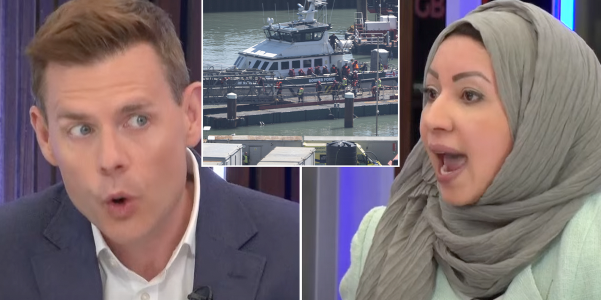 NextImg:‘You live in fantasy land!’ Chaos as Matt Goodwin loses it in explosive migrant crisis row