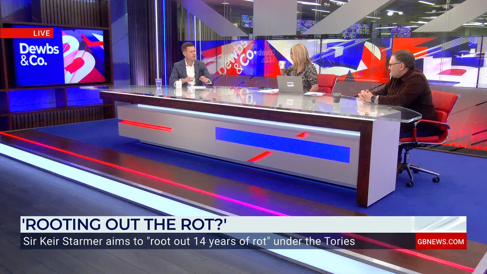 Matt Goodwin, Michelle Dewberry and Sion Simon