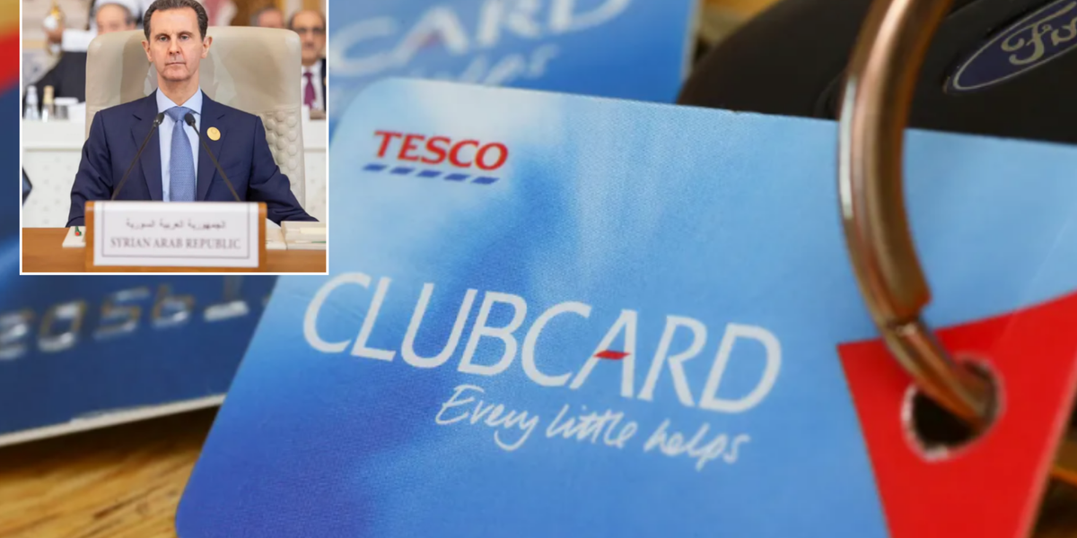 NextImg:Tesco Clubcard discovered in 'human slaughterhouse' as concerns grow for 'British victim' among Assad’s tortured