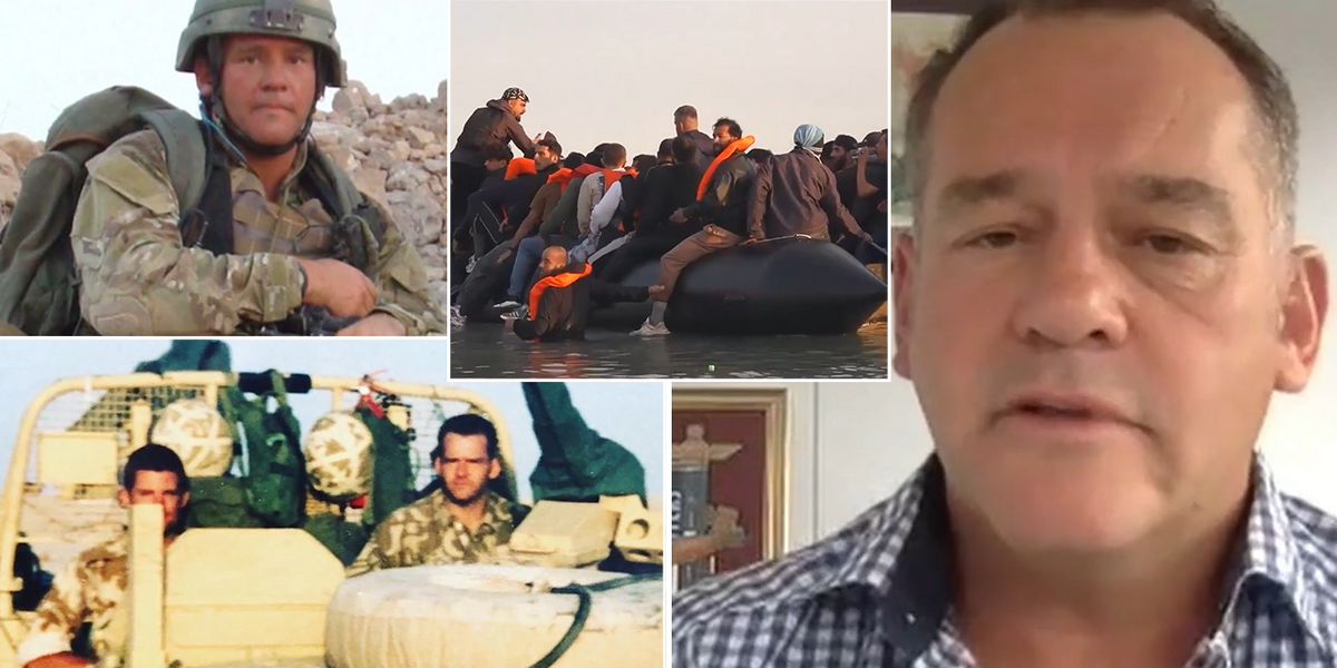 NextImg:Army veteran who fought the Taliban backs Nigel Farage’s Afghan deportations: ‘We're SICK of this!’