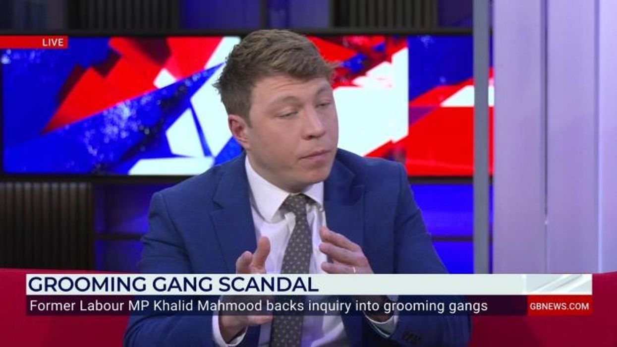 ‘You’re ashamed!’ Watch moment GB News guest erupts at ex-Tory MP in tense grooming gangs row