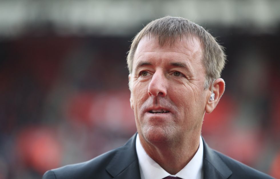 Matt Le Tissier during the Premier League match at St Mary's Stadium, Southampton.