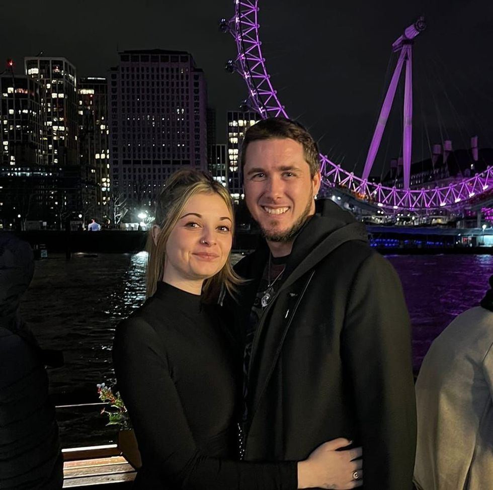 Matt Topham and Amy Cox