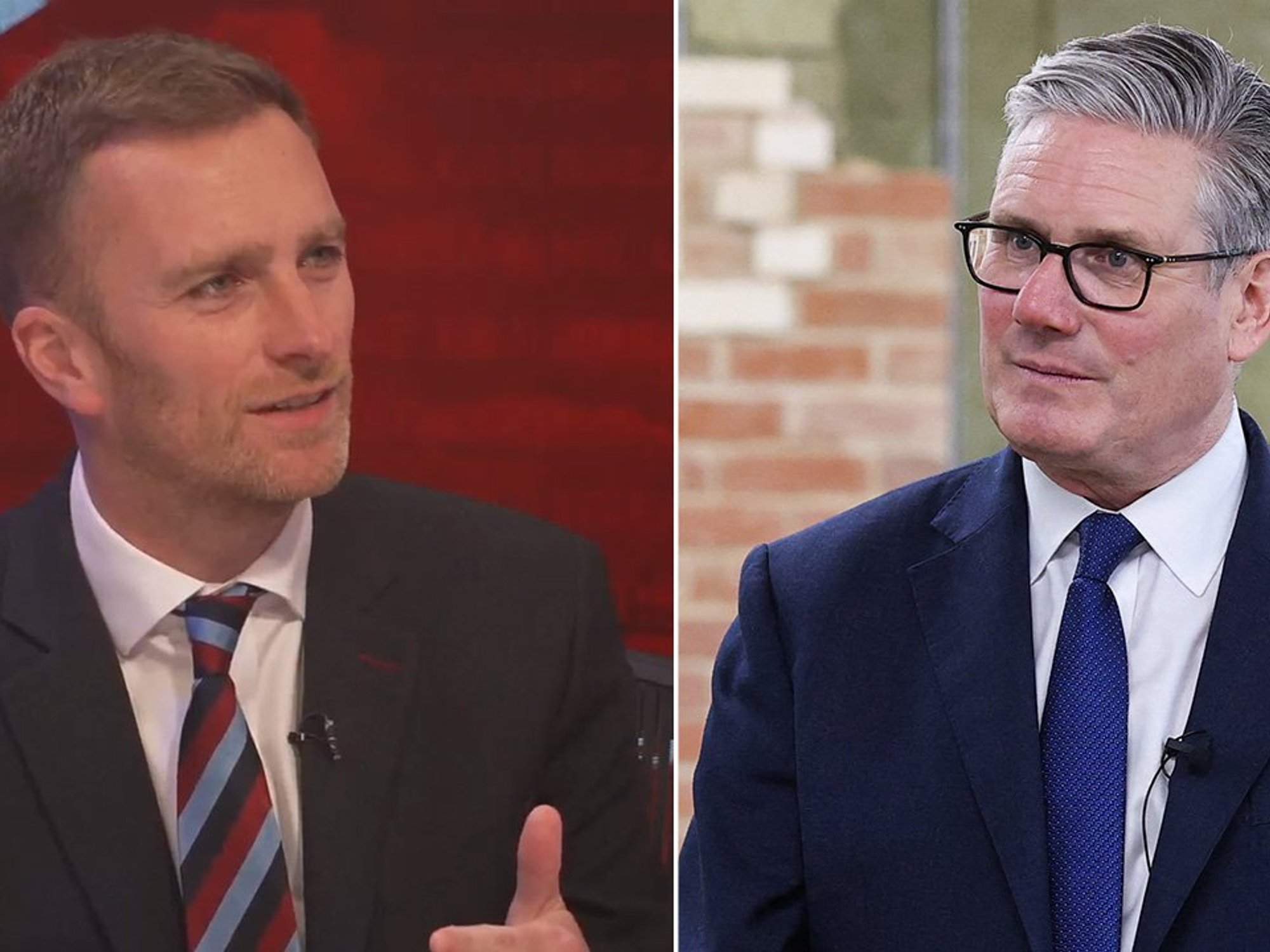 Matt Vickers, Keir Starmer