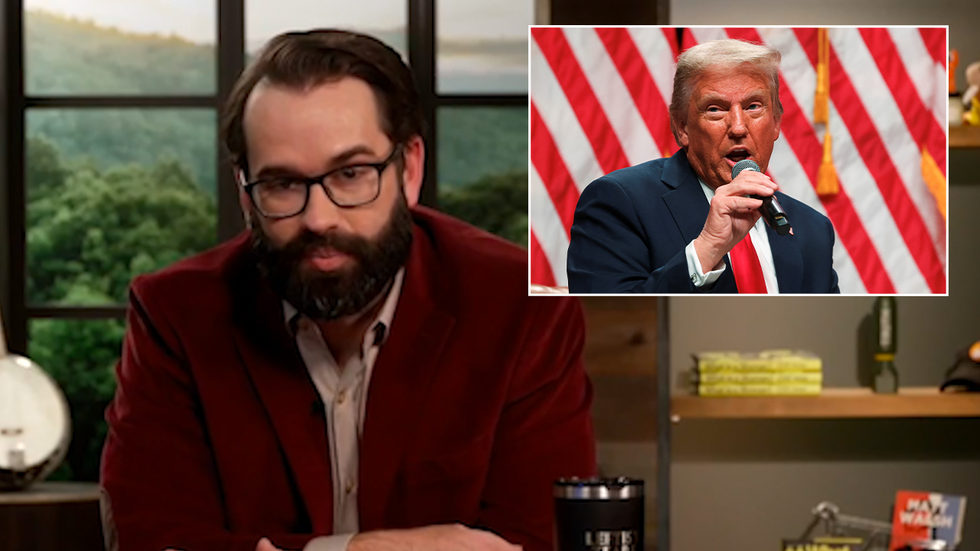 Matt Walsh and Donald Trump