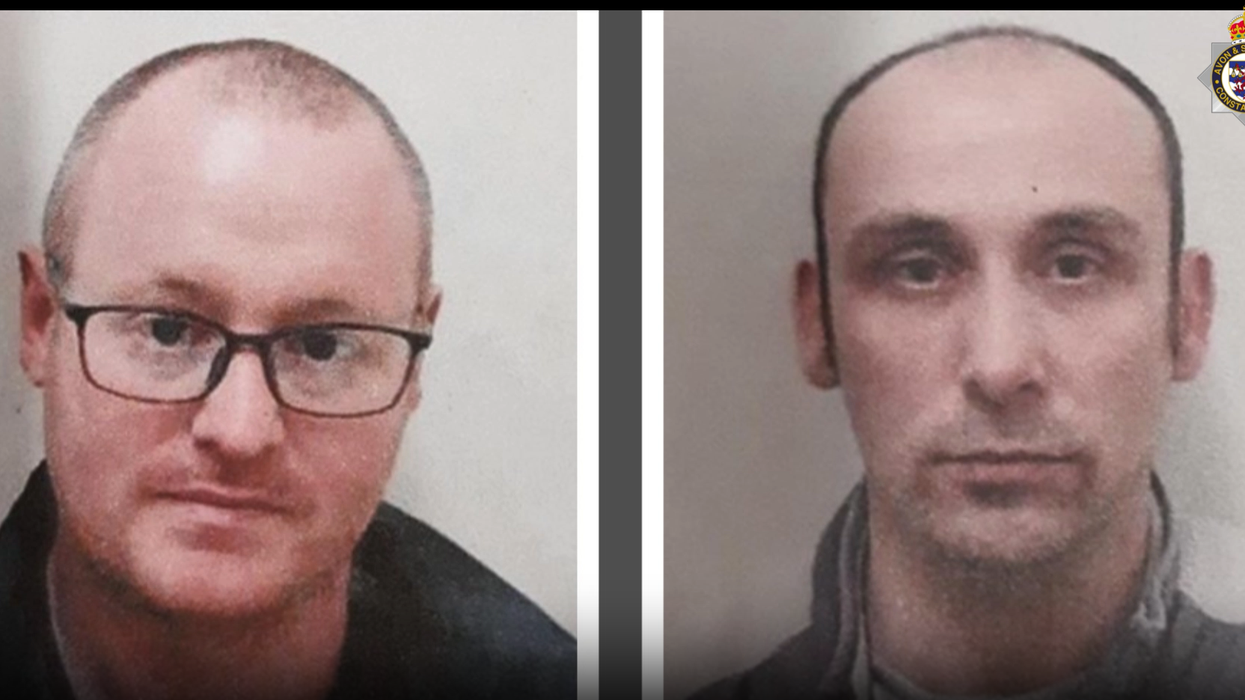 Matthew Armstrong (L) and Daniel Washbourne (R)