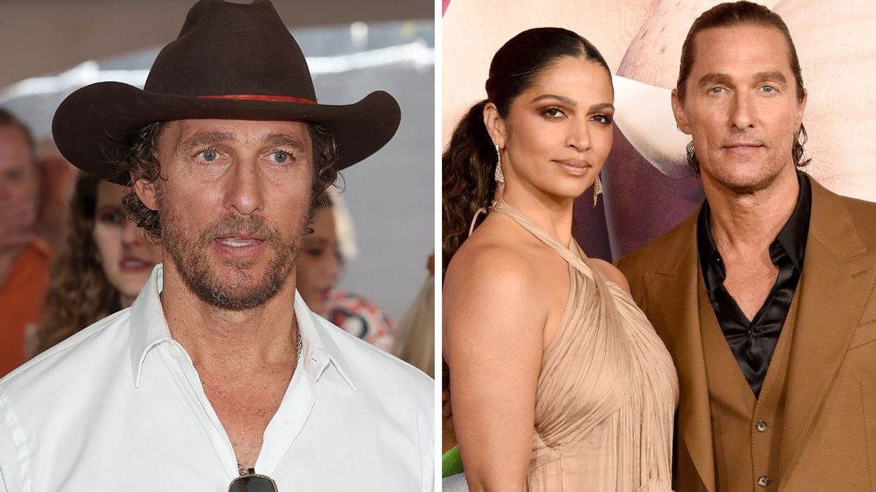 Matthew McConaughey and wife Camila Alves