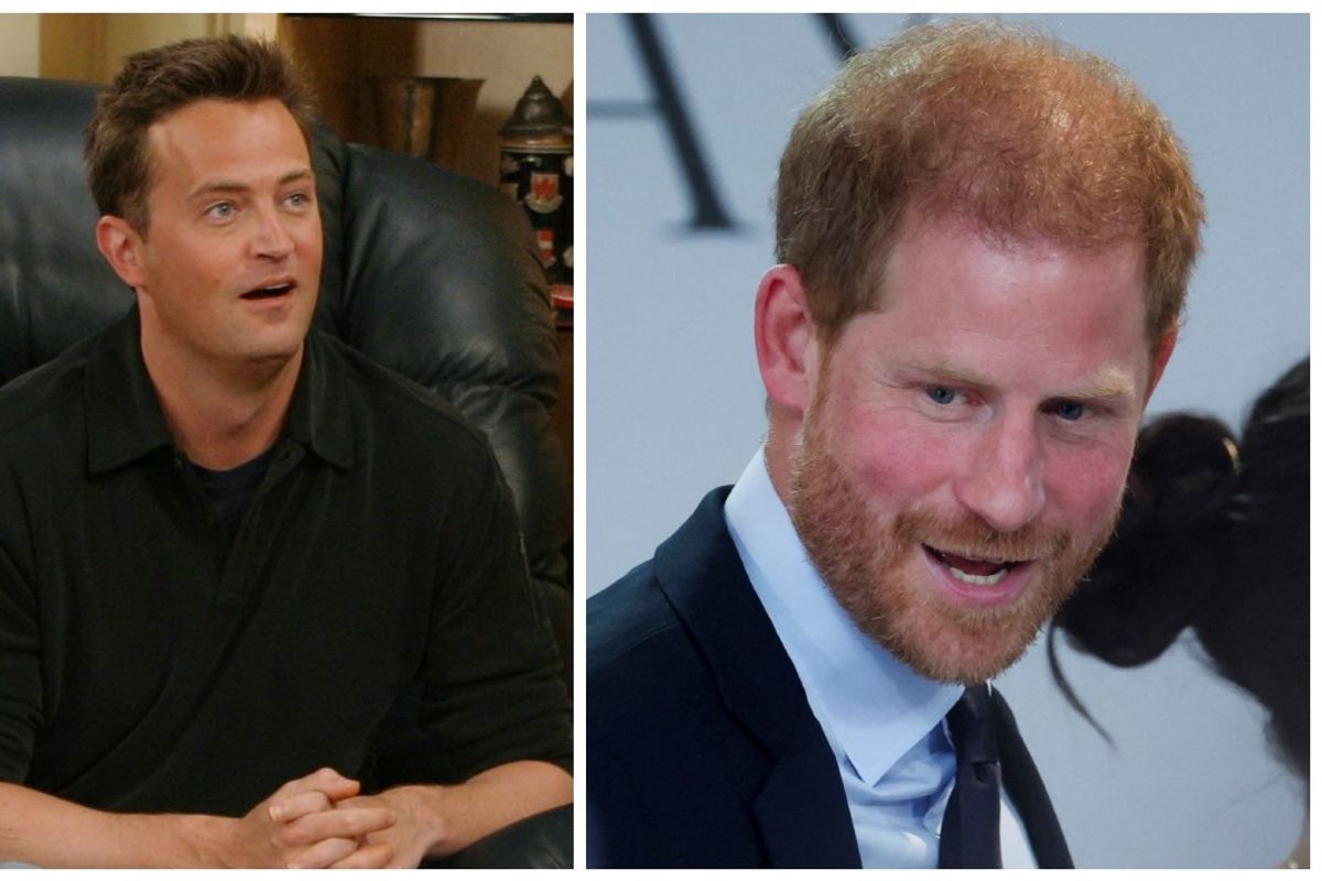 Matthew Perry and Prince Harry