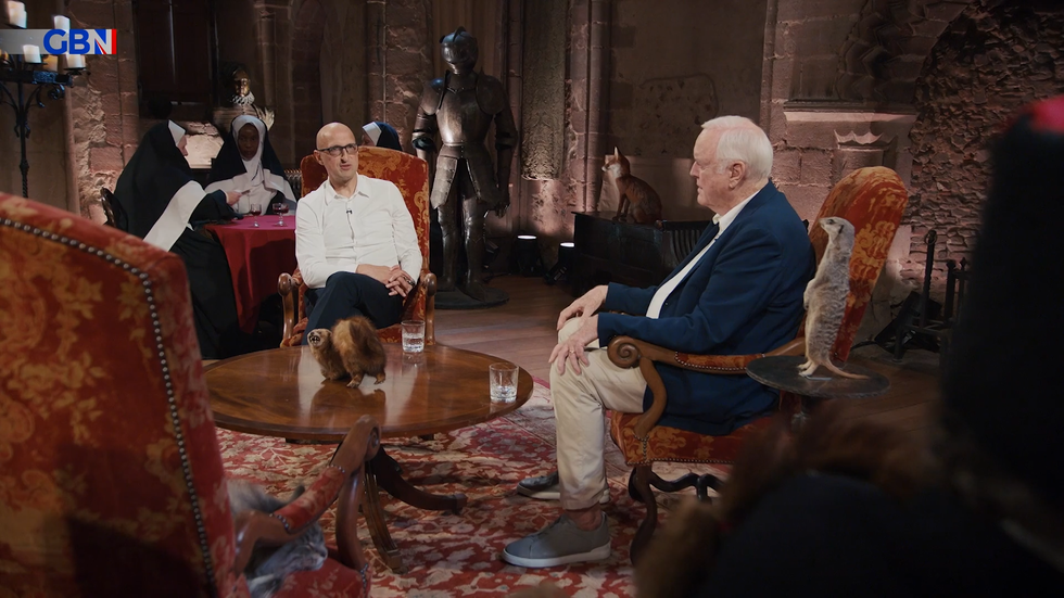 Matthew Syed and John Cleese