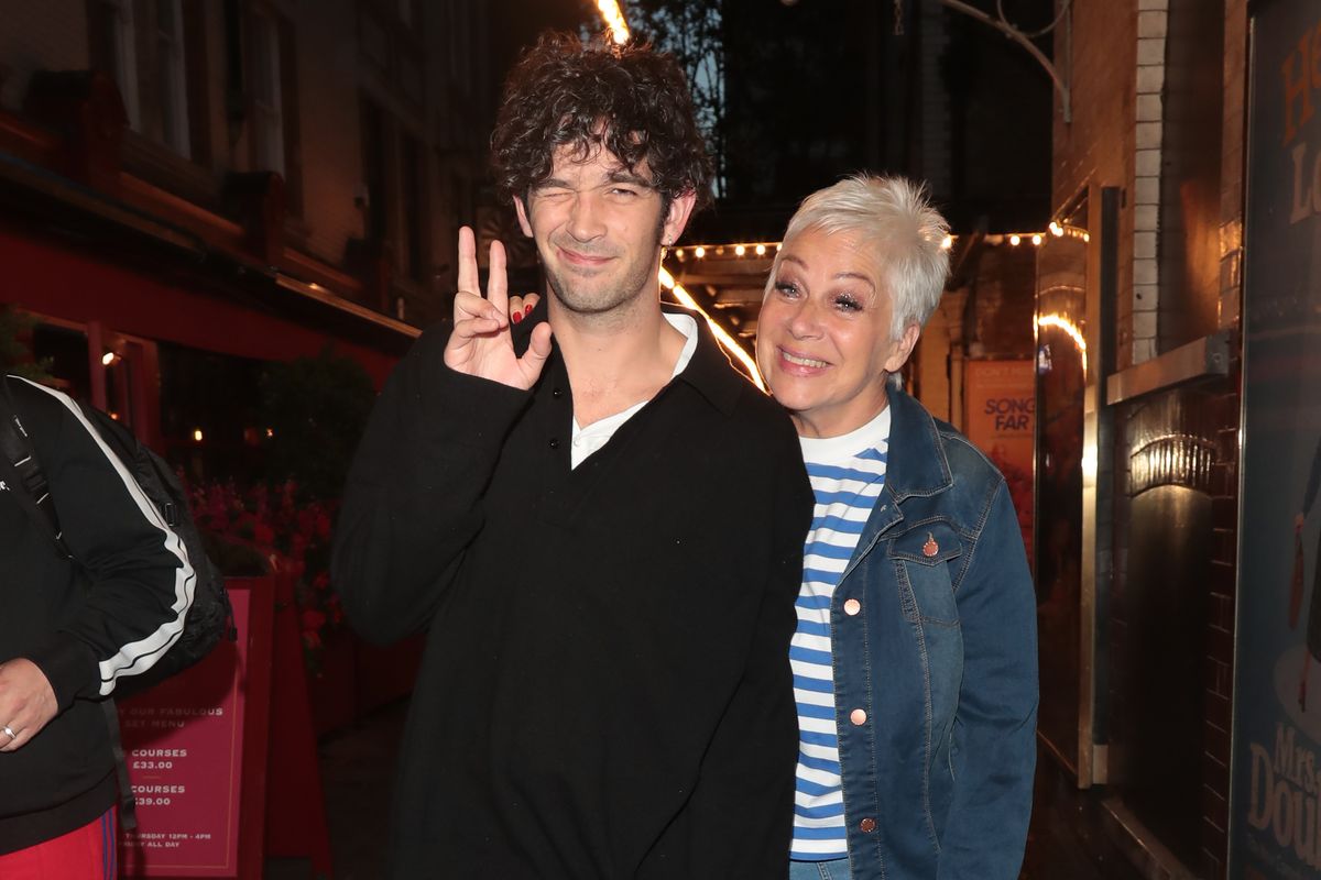 Matty Healy and Denise Welch