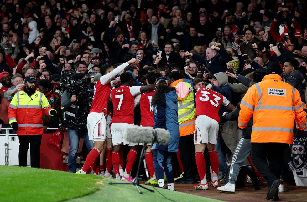 Max Dowman's goal sparked wild celebrations at the Emirates