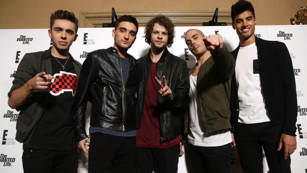 Max George (second from right)