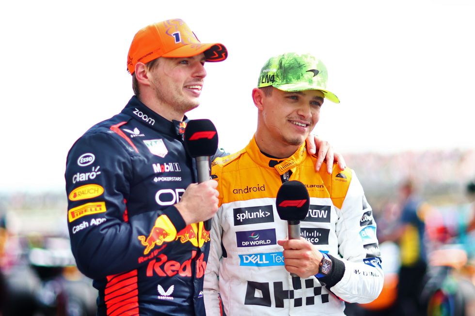 Max Verstappen and Lando Norris are close friends