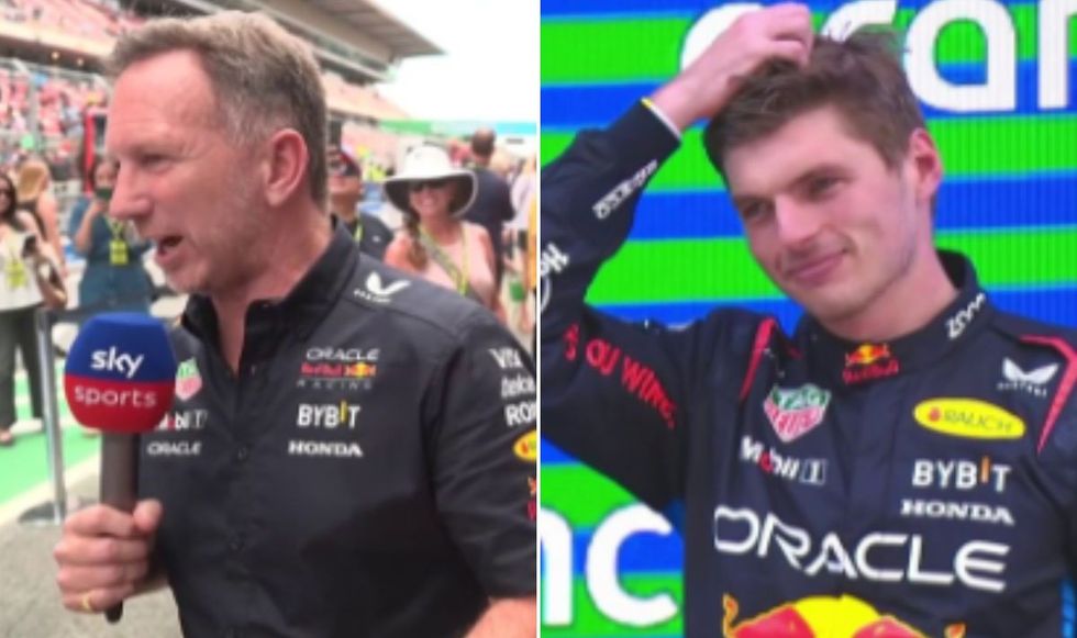Max Verstappen Christian Horner