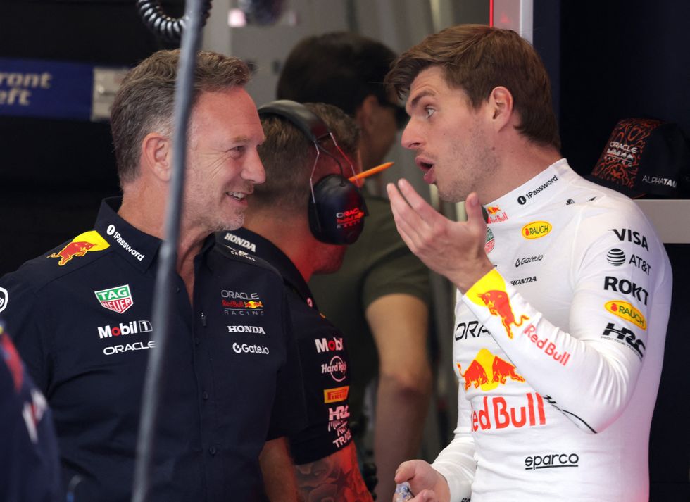 Max Verstappen, Christian Horner