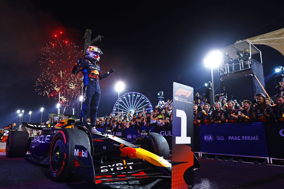Max Verstappen comfortably won in Bahrain