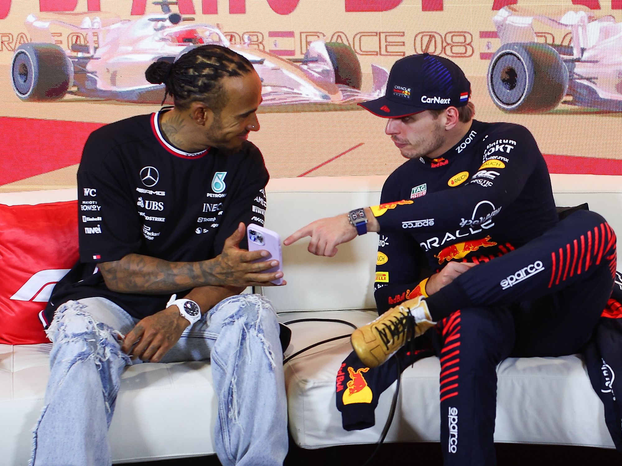 Max Verstappen could follow in the footsteps of Lewis Hamilton