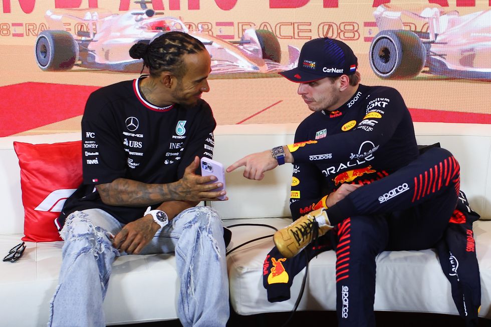 Max Verstappen could follow in the footsteps of Lewis Hamilton