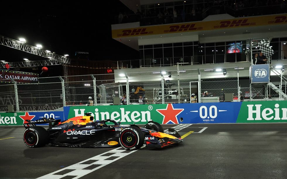 Max Verstappen finished fifth in the race